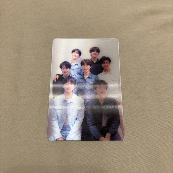 BTS Love Yourself Tear Official Lenticular Special Photocard